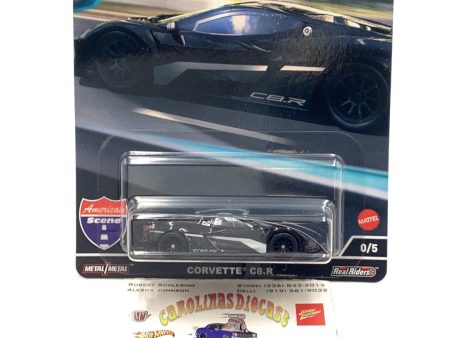 2022 Hot wheels Car Culture American Scene #0 Corvette C8.R Chase with protector on Sale