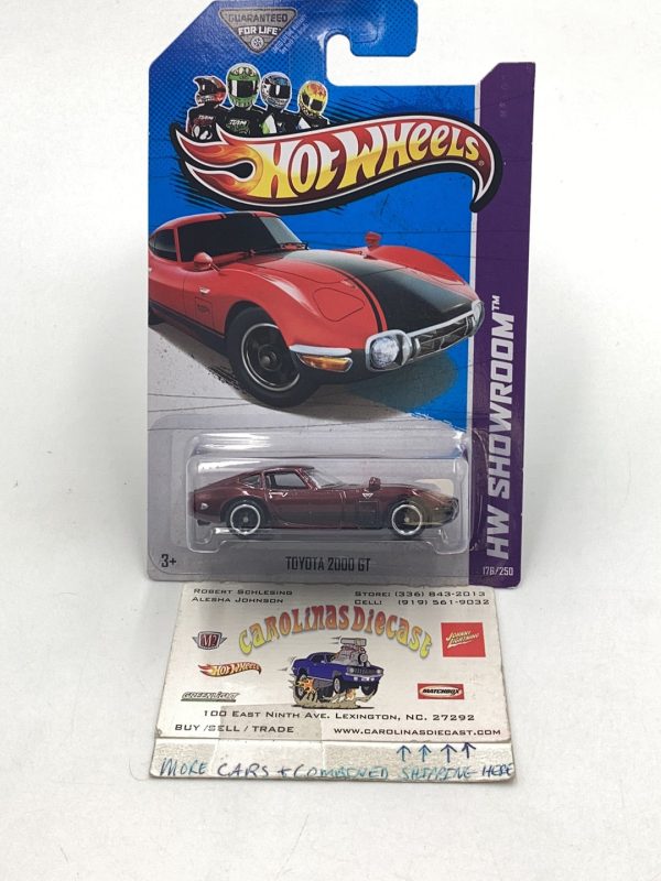 2013 hot wheels super treasure hunt #176 Toyota 2000 GT W Protector Cheap