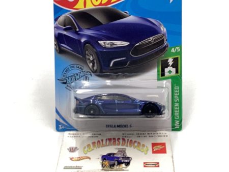 2019 hot wheels super treasure hunt #226 Tesla Model S W Protector Discount