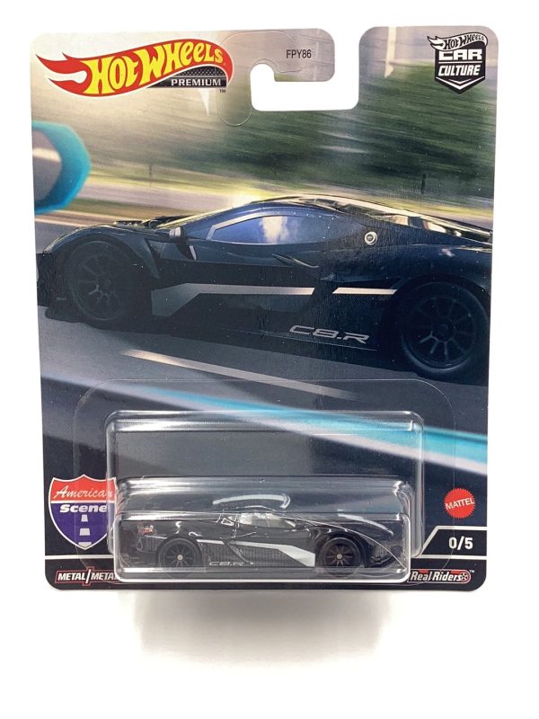 2022 Hot wheels Car Culture American Scene #0 Corvette C8.R Chase with protector on Sale