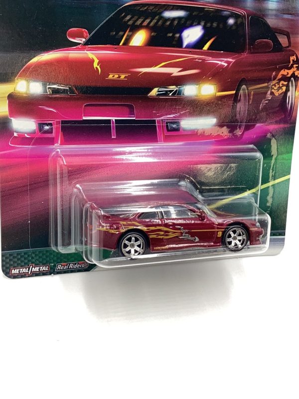 Hot wheels premium fast and furious Original Fast 1 5 Nissan 240SX (S14) with protector Sale