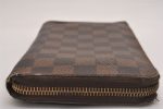 Authentic Louis Vuitton Damier Zippy Organizer Long Wallet Purse N60003 LV 2173J For Discount