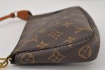 Authentic Louis Vuitton Monogram Pochette Accessoires Pouch M51980 LV 0974J Supply