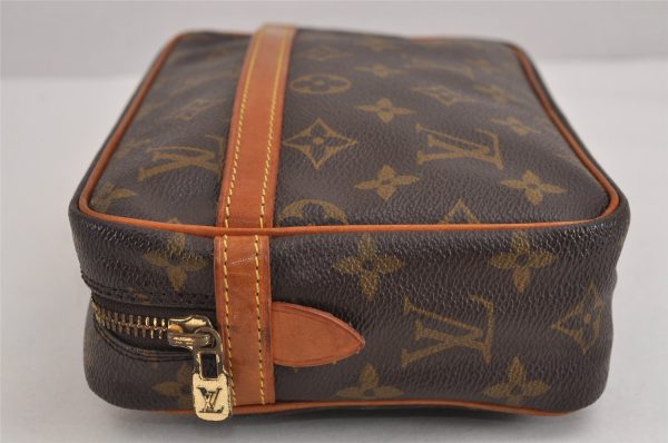 Authentic Louis Vuitton Monogram Compiegne 23 Clutch Hand Bag M51847 LV 2598J For Cheap