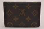 Authentic Louis Vuitton Monogram Porte 2 Cartes Vertical M60533 Pass Case 2174J For Discount