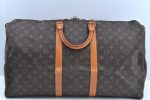 Authentic Louis Vuitton Monogram Keepall 55 Travel Boston Bag M41424 LV K6537 Cheap