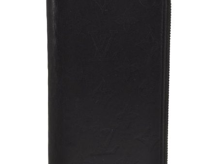 Authentic Louis Vuitton Monogram Shadow Zippy Wallet Vertical M62902 LV 9943I Online Sale