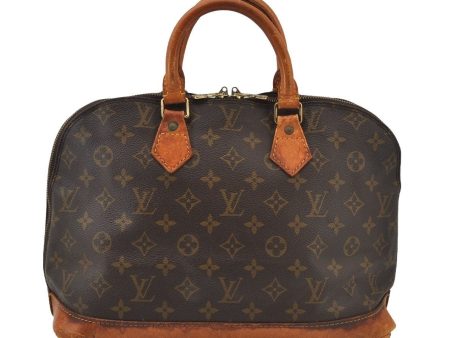 Authentic Louis Vuitton Monogram Alma Hand Bag Purse M51130 LV 2388J Sale