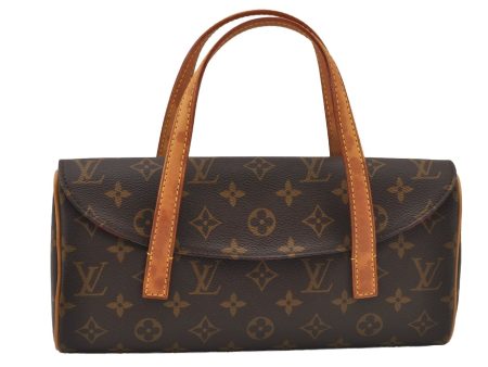 Authentic Louis Vuitton Monogram Sonatine Hand Bag Purse M51902 LV 2580J Online Sale