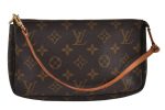 Authentic Louis Vuitton Monogram Pochette Accessoires Pouch M51980 LV 0974J Supply