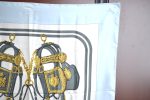 Authentic HERMES Carre 90 Scarf  BRIDES de GALA par  Silk Light Blue K6381 Online Hot Sale