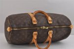 Authentic Louis Vuitton Monogram Keepall 45 Travel Boston Bag M41428 LV 2130J Fashion