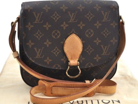 Authentic Louis Vuitton Monogram Saint Cloud GM M51242 Shoulder Cross Bag K8080 Cheap