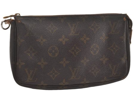 Authentic Louis Vuitton Monogram Pochette Accessoires Pouch M51980 LV 7952I Discount