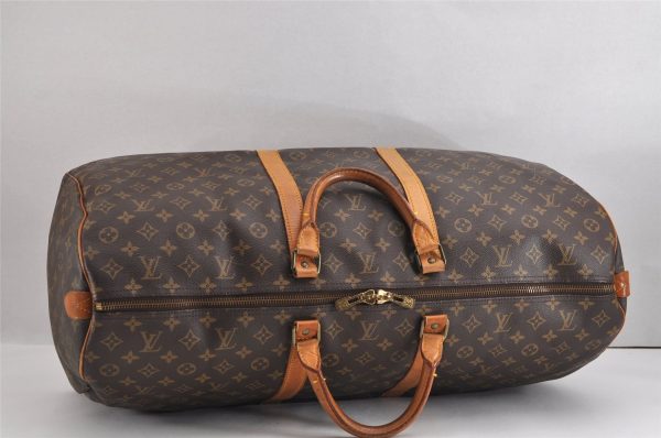 Authentic Louis Vuitton Monogram Keepall 60 Travel Boston Bag M41422 LV 0929J Fashion