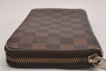 Authentic Louis Vuitton Damier Zippy Organizer Long Wallet Purse N60003 LV 2173J For Discount