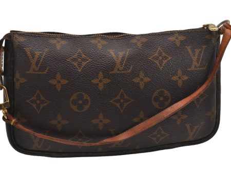 Authentic Louis Vuitton Monogram Pochette Accessoires Pouch M51980 LV 2516J Supply