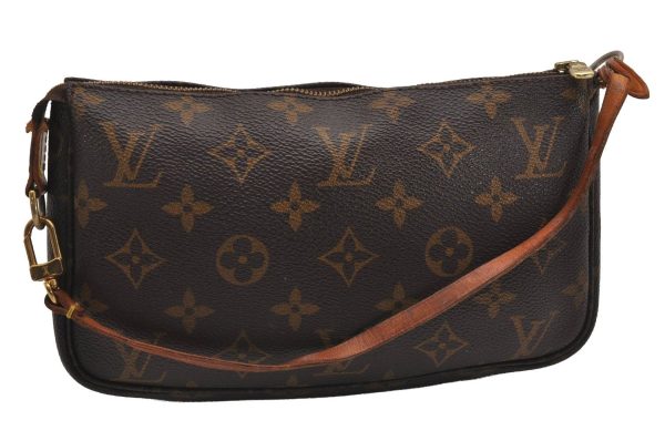 Authentic Louis Vuitton Monogram Pochette Accessoires Pouch M51980 LV 2516J Supply