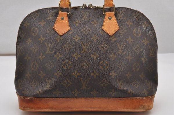 Authentic Louis Vuitton Monogram Alma Hand Bag Purse M51130 LV Junk 2593J Sale