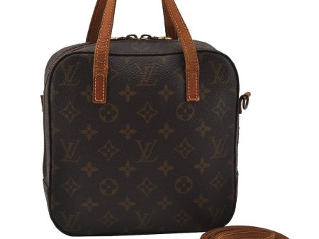 Authentic Louis Vuitton Monogram Spontini 2Way Shoulder Hand Bag M47500 LV 1704J Hot on Sale