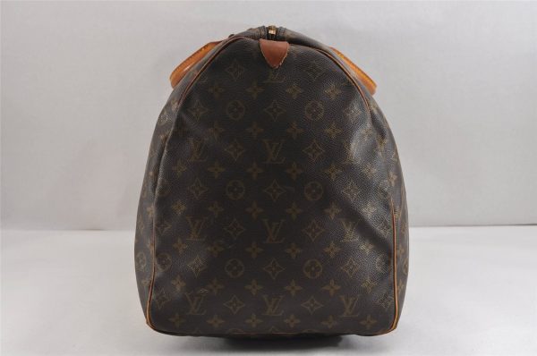 Authentic Louis Vuitton Monogram Keepall 60 Travel Boston Bag M41422 LV 0929J Fashion