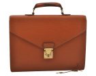 Authentic Louis Vuitton Epi Serviette Conseiller Briefcase Brown M54428 LV 2172J Online