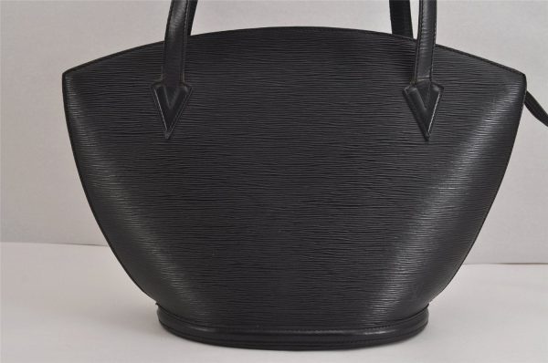 Auth Louis Vuitton Epi Saint Jacques Shopping Shoulder Bag Black M52262 LV 2288J For Discount