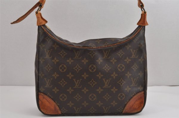 Authentic Louis Vuitton Monogram Boulogne 30 Shoulder Cross Bag M52165 LV 2413J Fashion