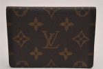 Authentic Louis Vuitton Monogram Porte 2 Cartes Vertical M60533 Pass Case 2174J For Discount