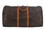 Authentic Louis Vuitton Monogram Keepall 60 Travel Boston Bag M41422 LV 0929J Fashion