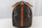 Authentic Louis Vuitton Monogram Keepall Bandouliere 45 M41418 Boston Bag 1686J Online Sale