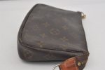 Authentic Louis Vuitton Monogram Pochette Accessoires Pouch M51980 LV 7952I Discount