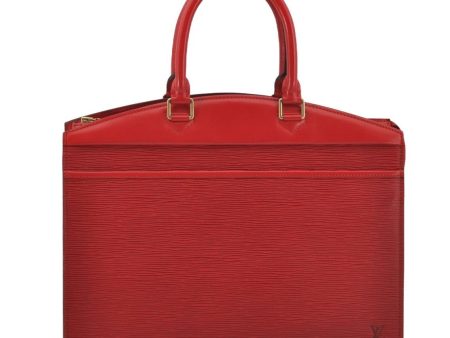 Authentic Louis Vuitton Epi Riviera Hand Bag Red M48187 LV 9945I Hot on Sale