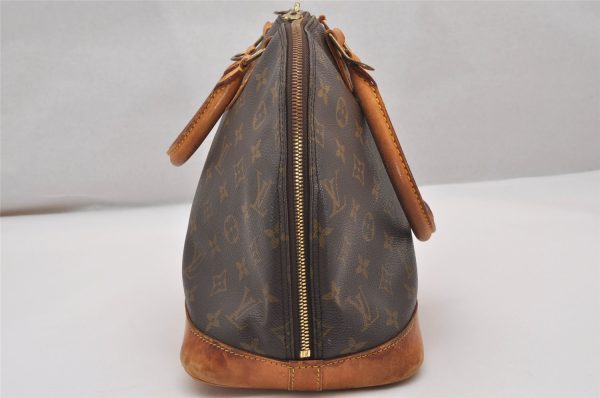 Authentic Louis Vuitton Monogram Alma Hand Bag Purse M51130 LV Junk 2593J Sale