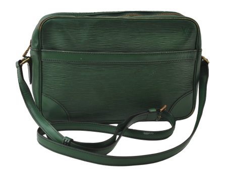 Auth Louis Vuitton Epi Trocadero 27 Shoulder Cross Bag Green M52304 LV 9817I Online now