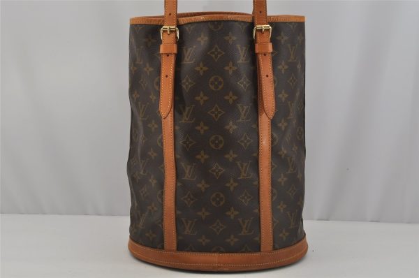 Authentic Louis Vuitton Monogram Bucket GM Shoulder Tote Bag M42236 Junk 1719J Online