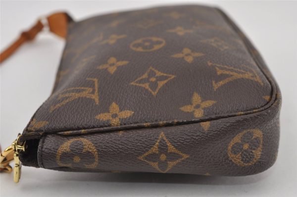 Authentic Louis Vuitton Monogram Pochette Accessoires Pouch M51980 LV 0517J Supply