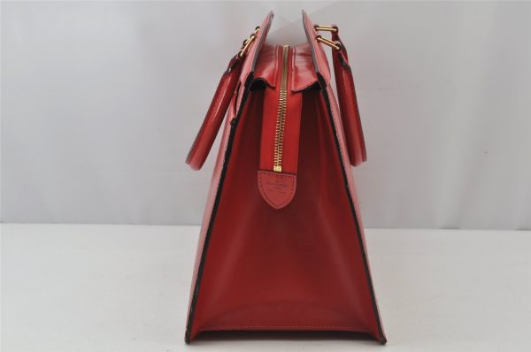 Authentic Louis Vuitton Epi Riviera Hand Bag Red M48187 LV 2592J Hot on Sale