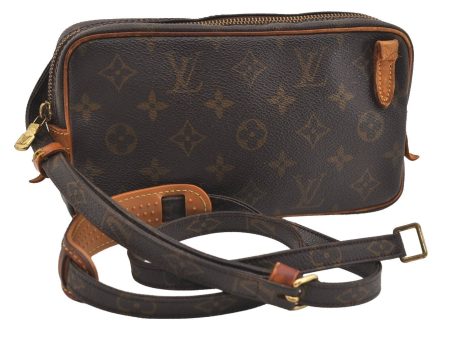 Auth Louis Vuitton Monogram Marly Bandouliere Shoulder Bag M51828 LV Junk 2587J Supply