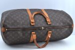 Authentic Louis Vuitton Monogram Keepall 55 Travel Boston Bag M41424 LV K6537 Cheap