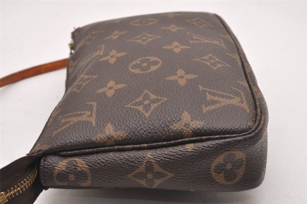 Authentic Louis Vuitton Monogram Pochette Accessoires Pouch M51980 LV Junk 1002J Online Hot Sale