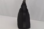 Authentic GUCCI Vintage Shoulder Hand Bag Purse Nylon Leather Black 1734J Cheap