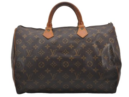 Authentic Louis Vuitton Monogram Speedy 35 Hand Boston Bag M41524 Junk 2371J Online Hot Sale