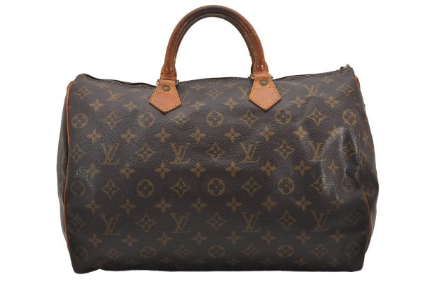 Authentic Louis Vuitton Monogram Speedy 35 Hand Boston Bag M41524 Junk 2371J Online Hot Sale