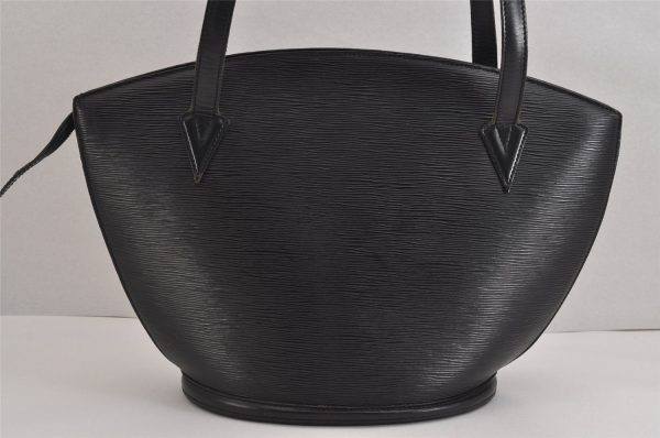 Auth Louis Vuitton Epi Saint Jacques Shopping Shoulder Bag Black M52262 LV 2288J For Discount