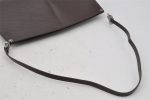 Auth Louis Vuitton Epi Pochette Demi Lune Shoulder Bag M5262D Brown Junk 2366J Hot on Sale