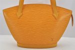 Louis Vuitton Epi Saint Jacques Poignet Long Shoulder Bag Yellow M52339 LV 7162I For Discount