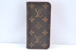 Authentic Louis Vuitton Monogram Folio Iphone 6 Case Red M61616 LV K6058 For Discount