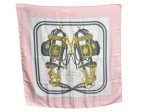 Authentic HERMES Carre 90 Scarf  BRIDES de GALA par   Silk Pink K6175 Supply