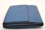 Louis Vuitton Epi Porte Monnaie Billets Cartes Credit Wallet M63485 Blue 7783I Online now